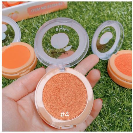 Phấn Má hồng trái đào 4 màu Kiss Beauty Blusher - Tặng cọ | BigBuy360 - bigbuy360.vn