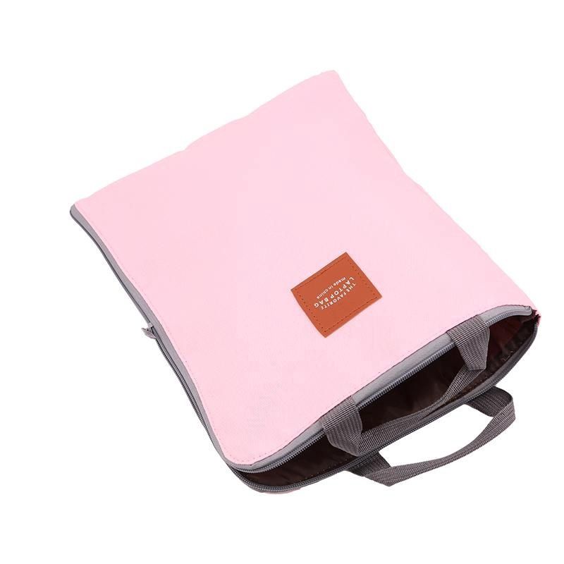 Túi vải canvas 2 lớp công sở đựng laptop, ipad, tài liệu  24x37