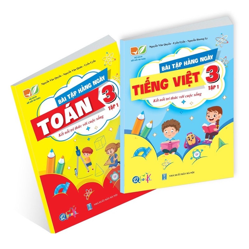 Sách - Bộ Bài Tập Hằng Ngày Toán Và Tiếng Việt Tập 1 - Lớp 3 - Kết Nối Tri Thức