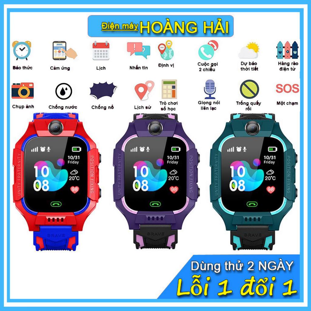 Đồng hồ thông minh trẻ em Z66, nghe gọi đàm thoại rõ ràng và ổn định, chống nước tuyệt đối, có game trí tuệ cho trẻ em