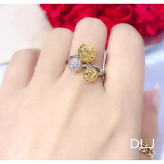 NHẪN QUẢ CẦU BẠC TA HÀNG CAO CẤP
