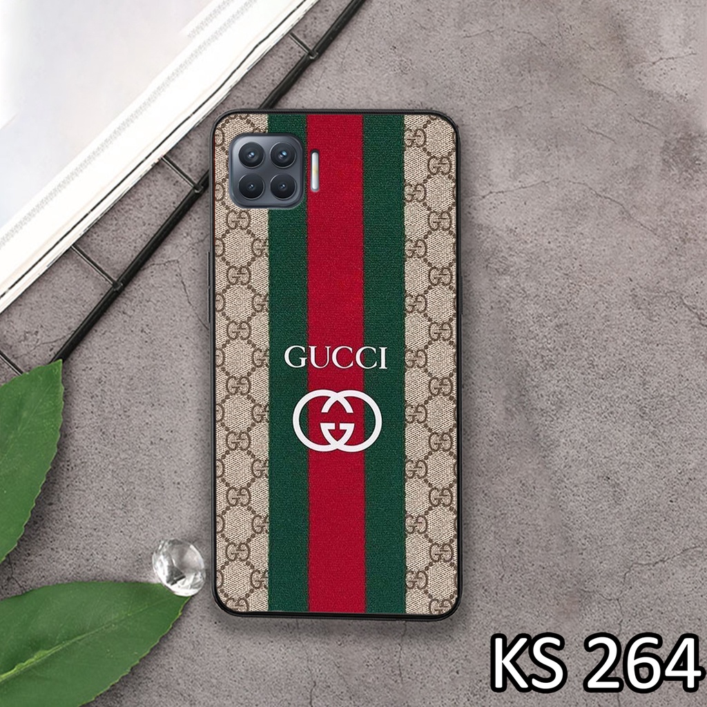 Ốp lưng Oppo A71 - Oppo A73 - Oppo A83 - Oppo A93 - Ốp in hình GÜÇÇÏ - lưng nhám viền TPU cao cấp