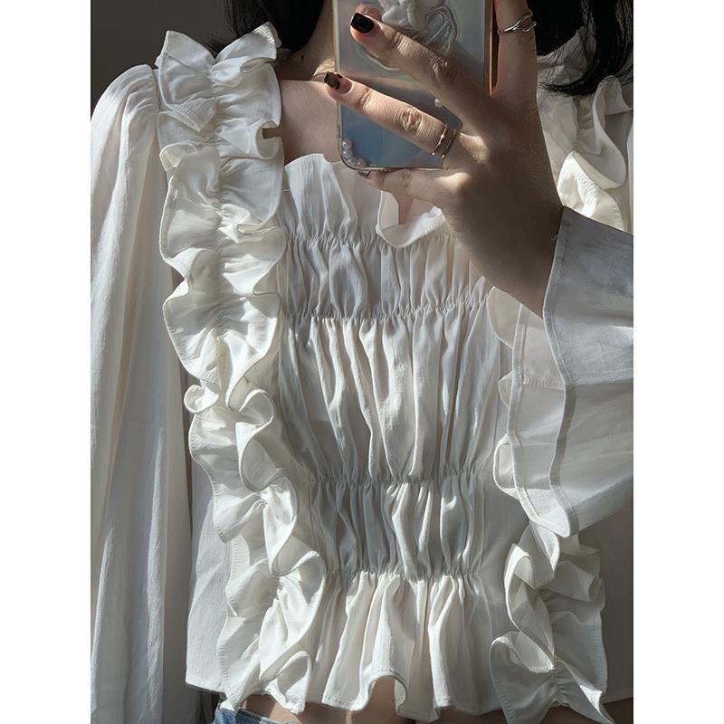 Áo Kiểu Dài Tay Thiết Kế Mới Thời Trang Mùa Hè Dành Cho Nữ