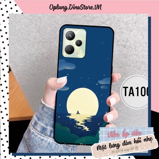 Ốp Realme 9i - Realme C35 - Oppo A76/A36 lưng nhựa viền dẻo bảo vệ camera chống bẩn in hình phong cảnh vintage.