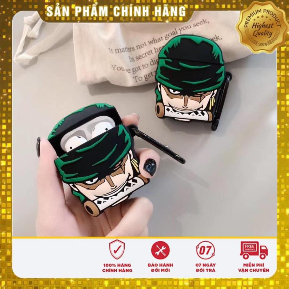 VỎ BỌC AIRPODS ZORO ONE PIECE Case Tai Nghe Không Dây Airpods 1/ 2/ i12/ Pro - Cheap Case Store