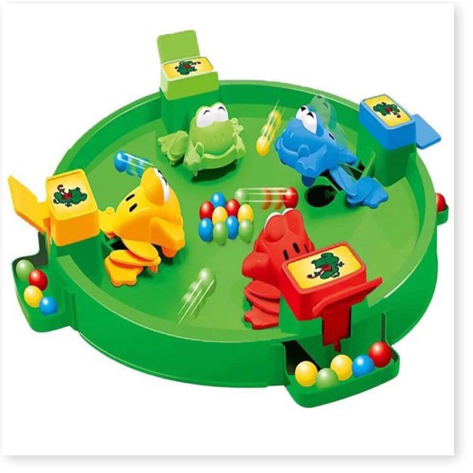 Đồ chơi ếch  👉BH 1 THÁNG 👈  Bộ Trò chơi ếch gắp hạt tương cho bé, giúp trẻ em thư giãn vui nhộn 4700