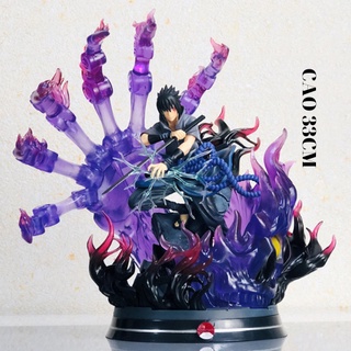 [ ORDER IB ĐĂT HÀNG ] Mô hình naruto Cữu Vĩ + Sasuke Susanoh
