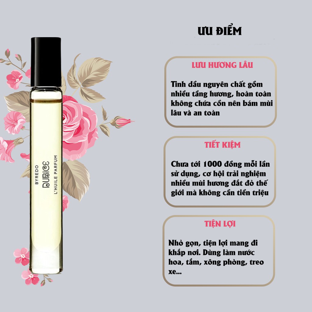 Tinh dầu nước hoa nữ Lancôme La Vie Lưu hương từ 1 - 2 ngày dùng làm mỹ phẩm, xông phòng, khử mùi hàng cao cấp