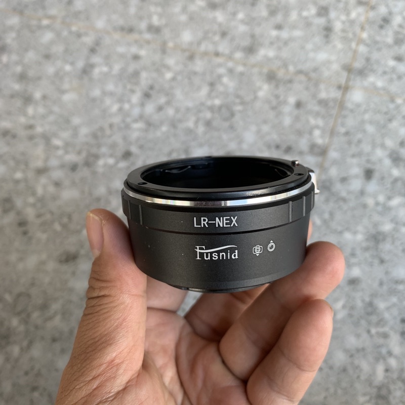 Ngàm chuyển LR-Nex Fusnid - sử dụng lens Leica R trên máy Sony E-mount