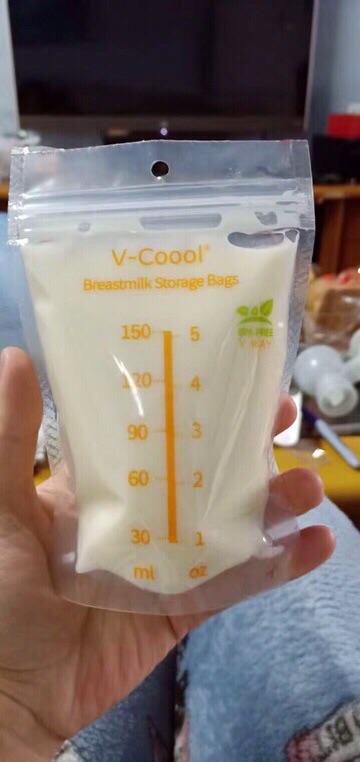 (Tặng bút ghi thông tin) Hộp 30 túi trữ sữa Vcoool cao cấp dung tích 150ml