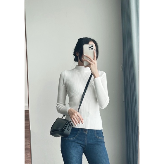 Creamy shirt - áo len tăm dài tay mềm mịn Regen
