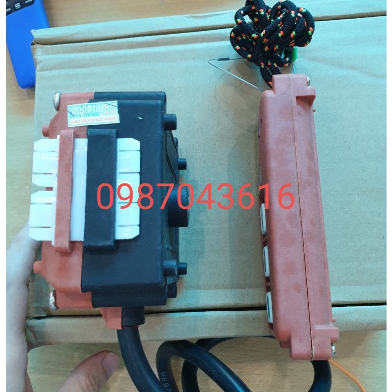 Bộ điều khiển cẩu trục từ xa loại 2 nút