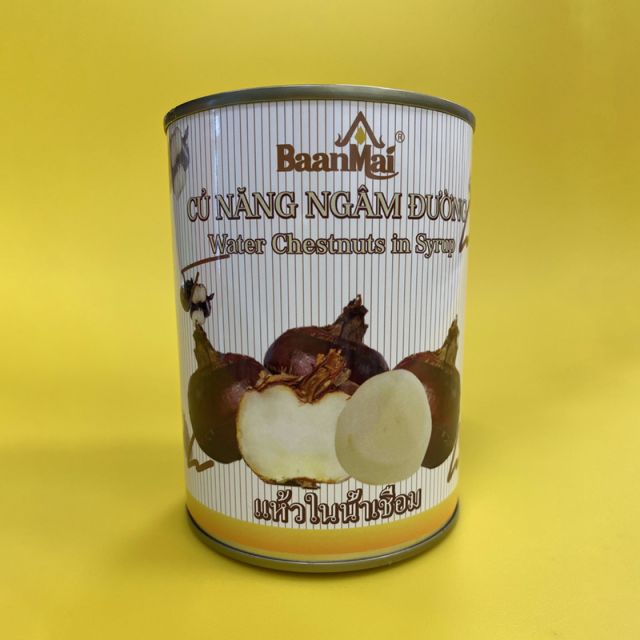 Củ Năng Ngâm Đường BaanMai đóng lon hộp 565g