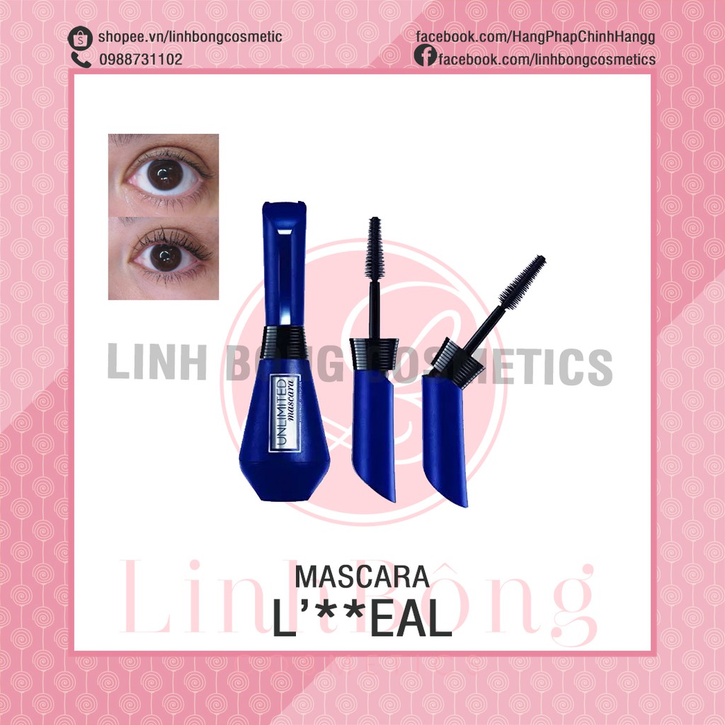 MASCARA LÀM DÀY VÀ DÀI MI CHỐNG NƯỚC 48H LOREAL