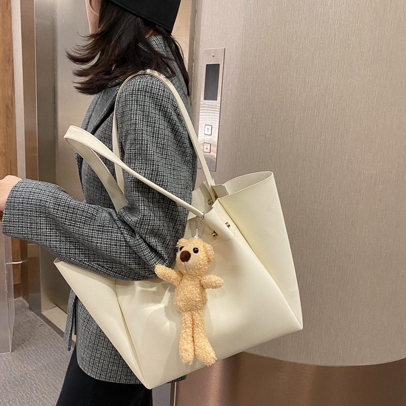 Túi Tote Đeo Vai / Kẹp Nách Cỡ Lớn Phong Cách Retro Thời Trang Mùa Thu 2020 Hàng Mới FT7118