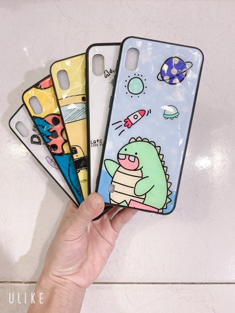 Ốp lưng sam sung A10 Vân đá kim cương 3D