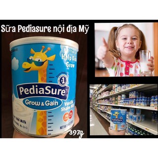 ✨SỮA PEDIASURE GROW & GAIN - 397G