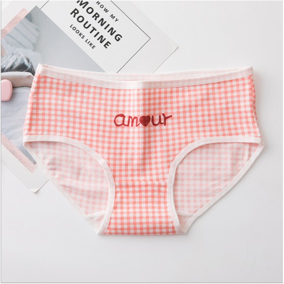 Quần lót nữ 𝐅𝐑𝐄𝐄𝐒𝐈𝐙𝐄 [FREE SHIP + CHE TÊN SẢN PHẨM] Quần lót mềm mềm mịn chất liệu c𝐨tton,thấm hút, co giãn 4 chiều