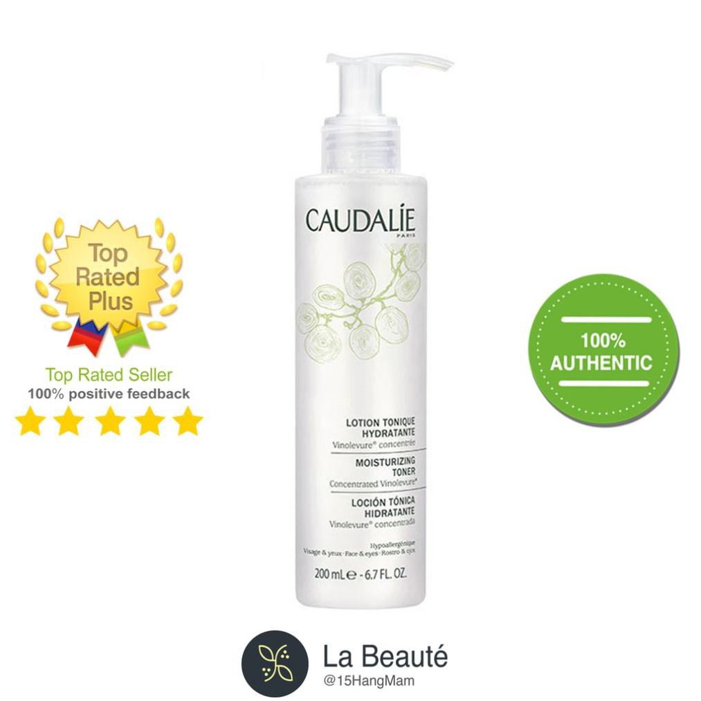 Caudalie Lotion Tonique Hydratante - Nước Hoa Hồng Chiết Xuất Từ Nho [Nhiều Loại Dung Tích]