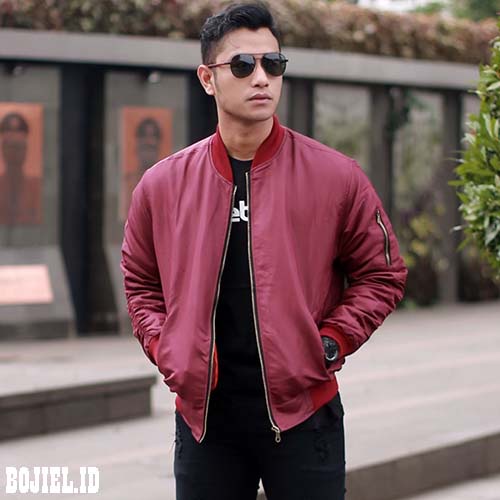Áo Khoác Bomber Màu Trơn Cỡ Lớn M L XL XXL Cho Nam Nữ