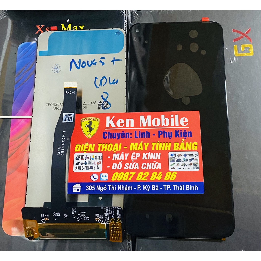 Màn Hình Nguyên Bộ Huawei Nova 5T, Màu Đen