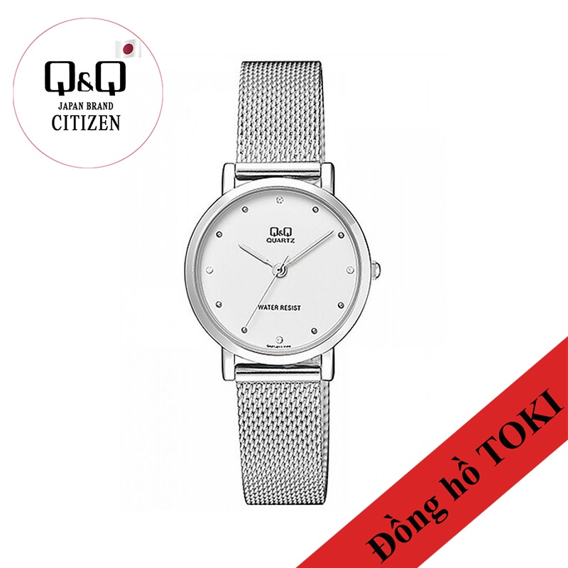 Đồng hồ CITIZEN Q&Q nữ QA21J211Y dây lưới