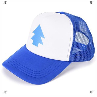 JB"Women Men Trucker Baseball Cap Pine Tree Dipper Gravity Fall Mesh Hat Adjustable