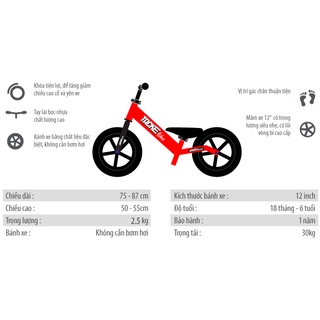 [Giao hỏa tốc] Xe thăng bằng Tacke pro