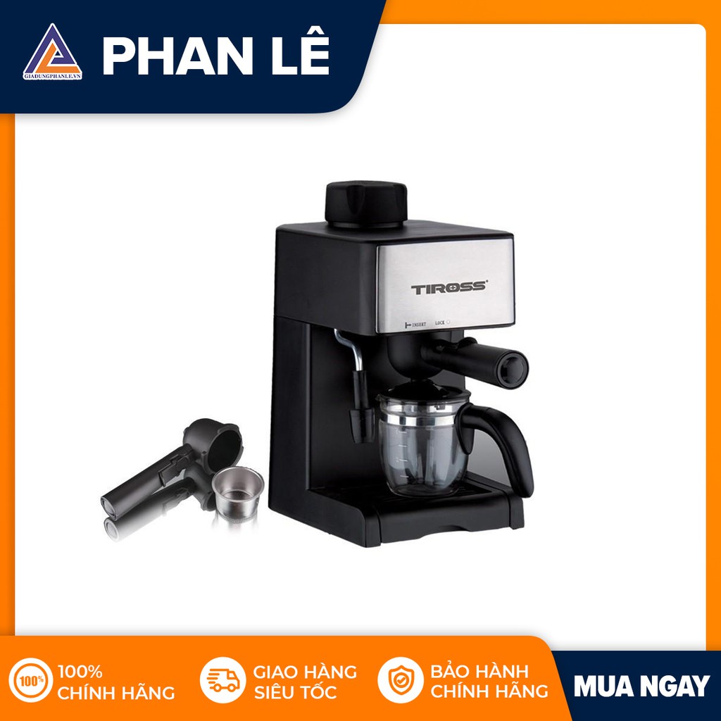 [Mã ELHADEV giảm 4% đơn 300K] Máy pha cà phê Espresso Tiross TS621