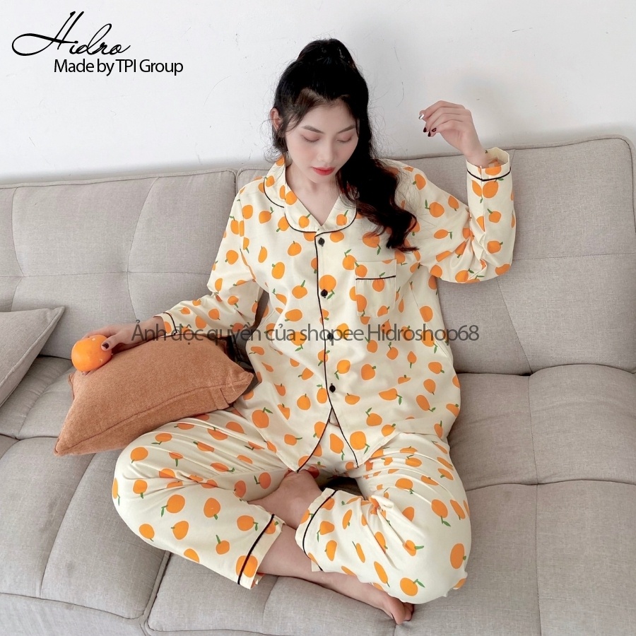 Bộ ngủ pijama tay dài quần dài chất đẹp