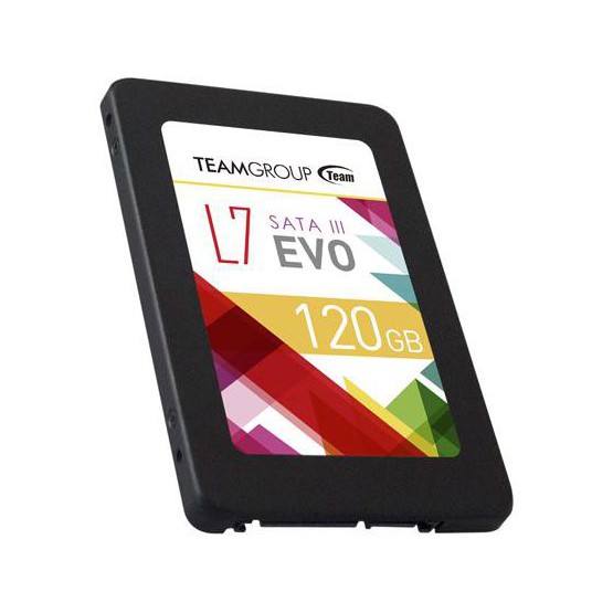 SSD ổ cứng SSD Team Group L7 EVO 120GB Sata III 2.5" 7mm tặng đèn LED USB- Hãng phân phối chính thức