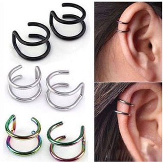 1 Khuyên Tai / Mũi / Môi / Mũi Hình Chữ U Không Cần Xỏ Lỗ Cho Nam Và Nữ