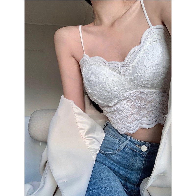 Áo bra ren hoa thiết kế croptop 1818