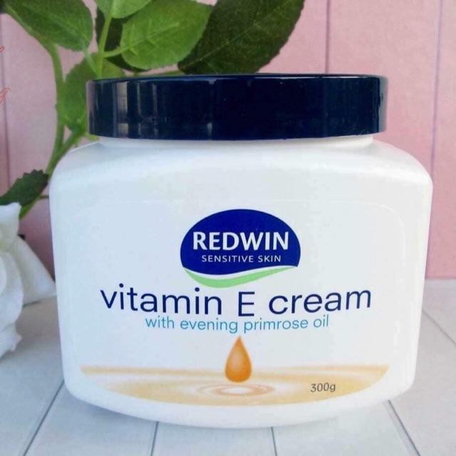 KEM DƯỠNG DA MỀM MỊN REDWIN VITAMIN E CREAM 300G