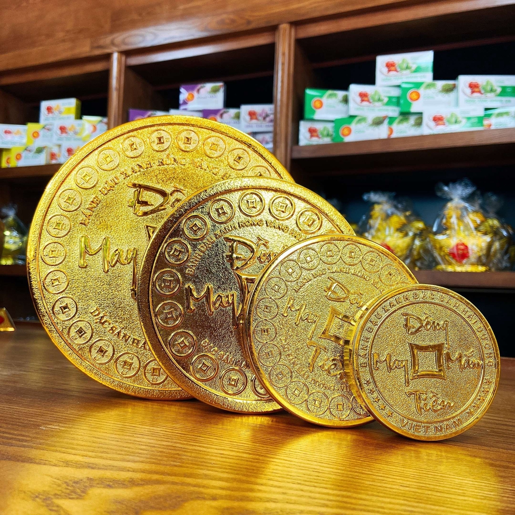 BÁNH ĐẬU XANH ĐỒNG TIỀN TRUNG RVHG - 90G - HÀNG CAO CẤP CHÍNH HÃNG - THƠM NGON