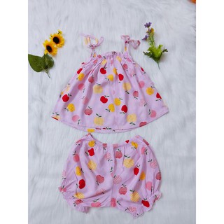 Bộ tole 2 dây cho bé gái