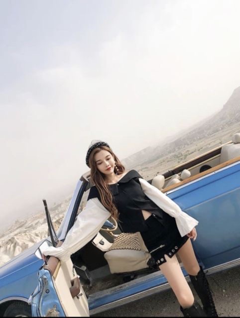 Chân váy kaki ngắn khoét khoen đùi - HÌNH SÀN CHỤP THẬT kèm clip | BigBuy360 - bigbuy360.vn