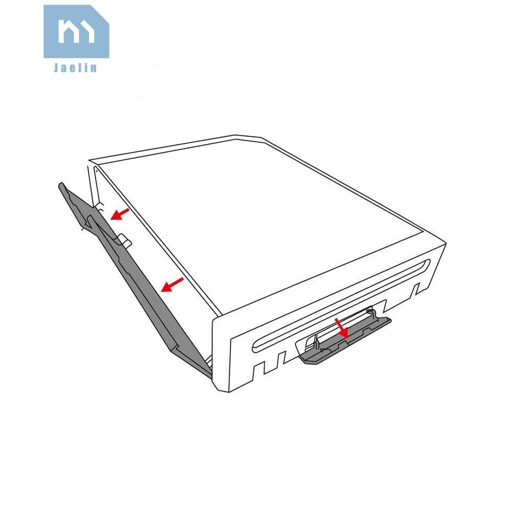 Jae•✈3pcs Memory Card Door Slot Cover Lids Replacement for Nintendo Wii Console☸