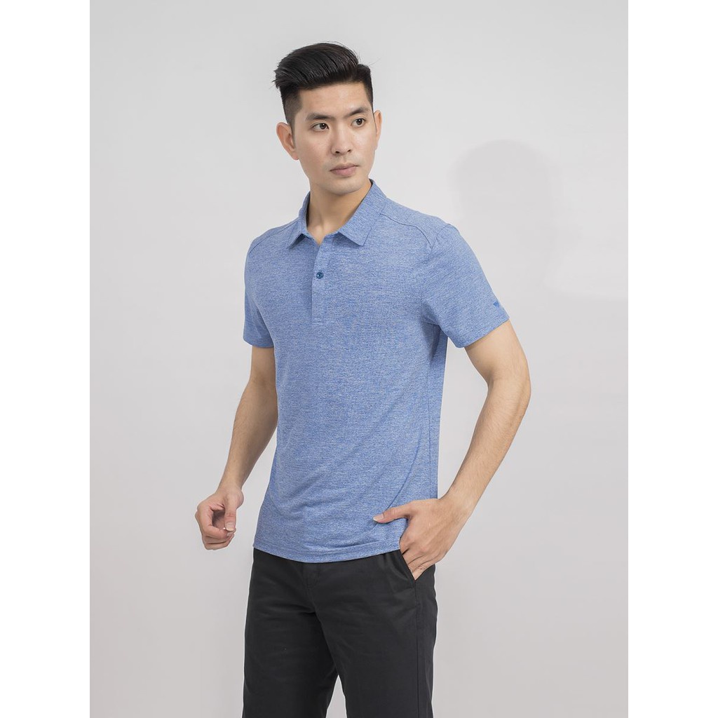 Áo Polo nam Aristino dáng slimfit dệt hiệu ứng màu độc đáo, chất vải co giãn - APS014S9