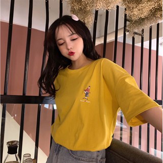 Áo thun nữ form rộng tay lỡ