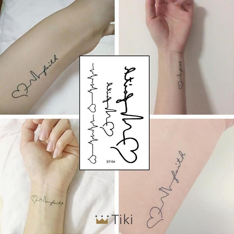 Hình Xăm Tạm Thời Bán Vĩnh Viễn 2 Tuần Lâu Trôi