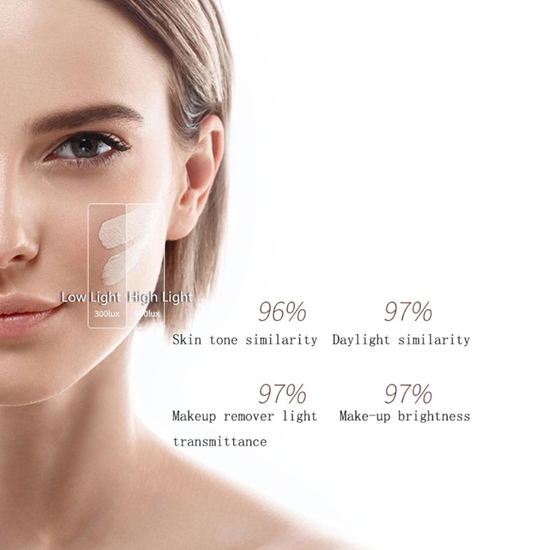 Gương Trang Điểm zzz Tích Hợp Chức Năng Sạc Không Dây Và Đài FM Rảnh Tay Cho Điện Thoại