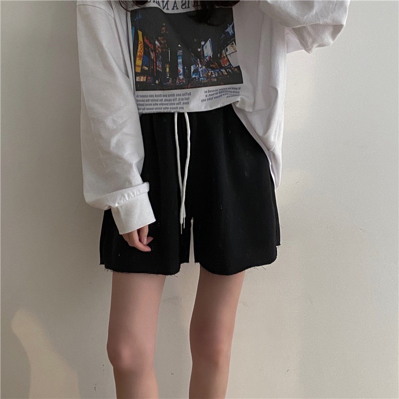 Quần short lưng thun phong cách thời trang dễ thương, năng động dành cho nữ