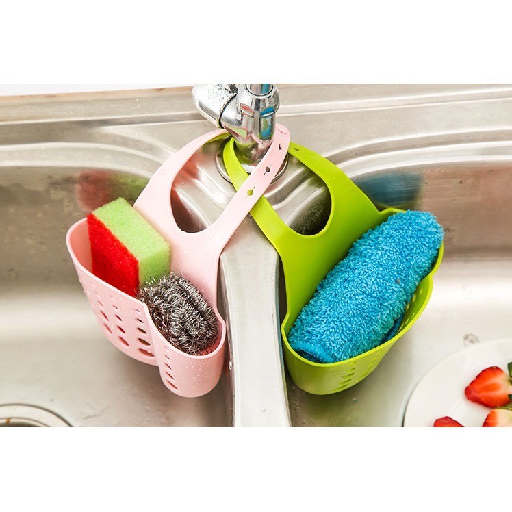 GIỎ TREO BỒN RỬA -Giỏ đựng đồ đa năng treo bồn rửa bát