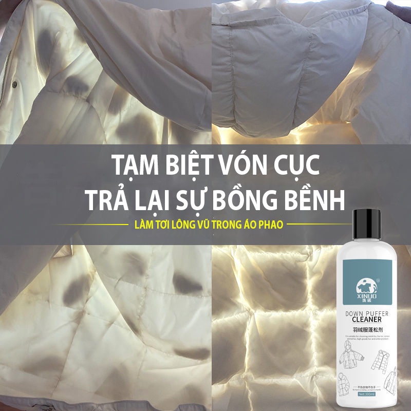 Nước Giặt Phục Hồi Áo Phao Xinuo - Chai 300ml