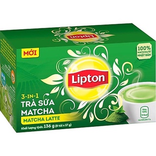Hộp trà sữa lipton matcha - 67656175