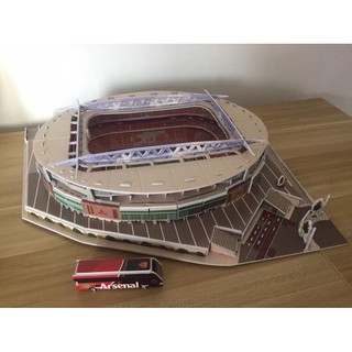 Mô hình sân vận động bóng đá Emirates stadium (Ars)