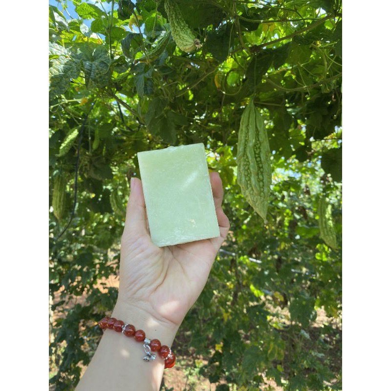 Xà Bông Nghệ - Mướp Đắng handmade Mộc Nhan Natural 100% nguyên liệu từ thiên nhiên | BigBuy360 - bigbuy360.vn