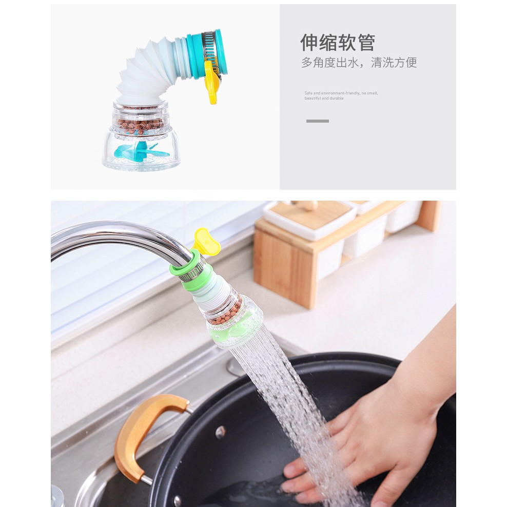 Đầu Lọc Gắn Vòi Nước Bồn Rửa Chén Tiện Lợi