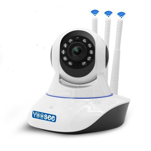 Camera IP Wifi Yoosee 3 Râu xoay 360 độ, độ phân giải FULL HD 2.0MP - Camera Yoosee 3 Râu 2MP